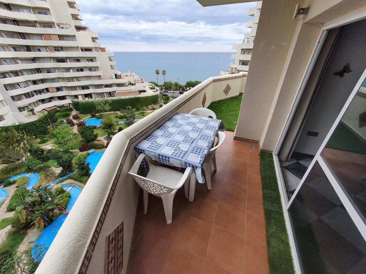 Benalbeach. Espectacular Terraza, Vistas Al Mar. Benalmádena Εξωτερικό φωτογραφία