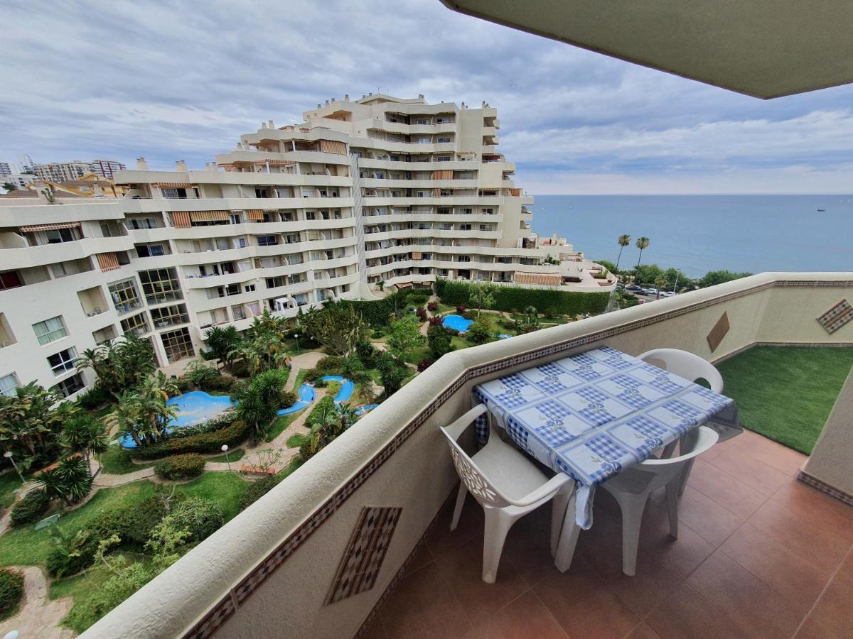 Benalbeach. Espectacular Terraza, Vistas Al Mar. Benalmádena Εξωτερικό φωτογραφία